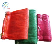 wholesale 5kg 10kg 20kg food grade pp raschel drawstring polypropylene mesh bag for potato onion fruit leno packing vegetables